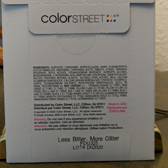 Color Street - Less Bitter, More Glitter overlay - Picture 4 of 4
